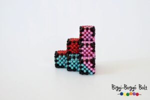 3 lépcső kocka - piros-lila-kék (4)