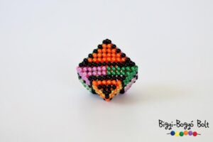 csonkolt kocka - narancs-lila-zöld-csíkos (1)