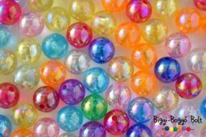 14 mm-es irizáló gyöngyök